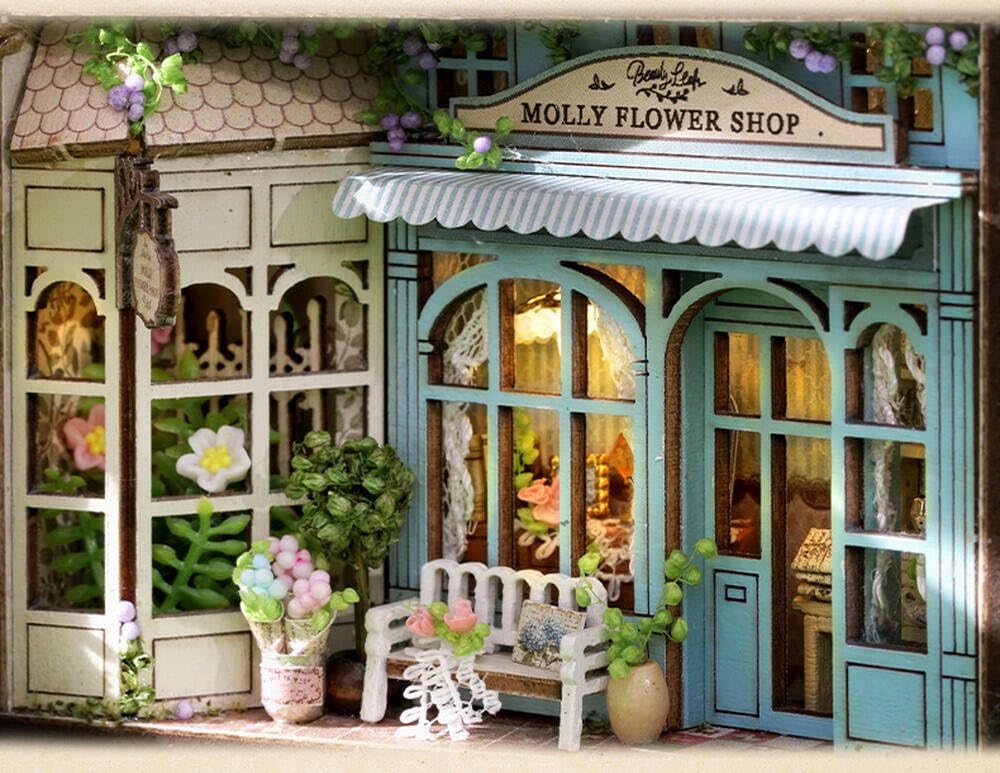 Amazon | moin moin ドールハウス ミニチュア 手作りキット セット